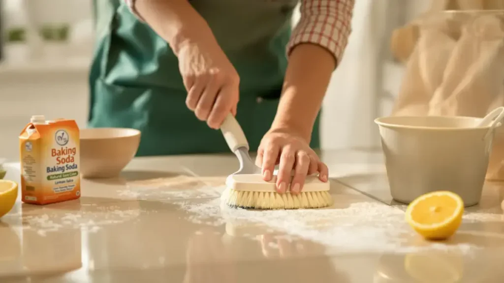 Ontdek hoe u uw badkamervoegen kunt laten glanzen zonder azijn of bleekmiddel te gebruiken