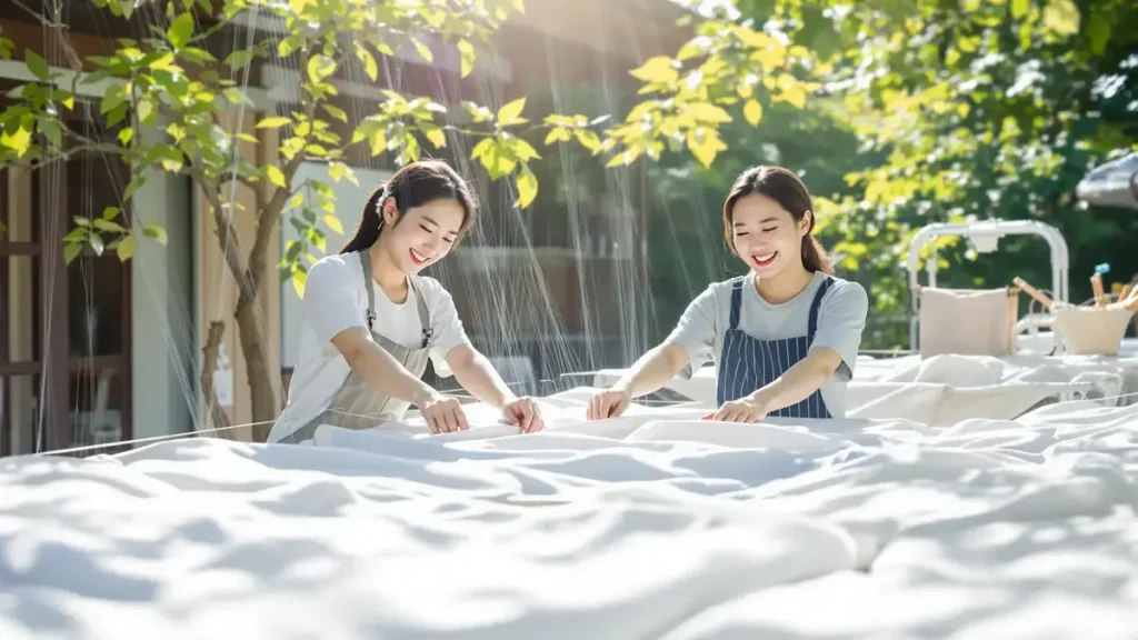 Een revolutionaire Japanse methode om wasgoed in recordtijd te drogen zonder wasdroger