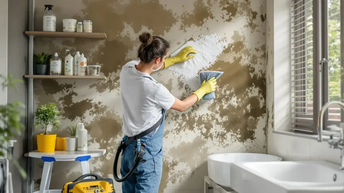 Ontdek de feilloze en betaalbare methode om mos en schimmel te verwijderen, volgens een schoonmaakspecialist.