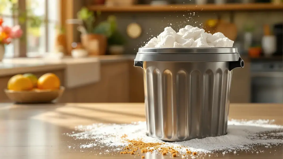 Ontdek hoe u ongedierte uit uw vuilnisbak houdt met een eenvoudige tip van zuiveringszout en kaneel.