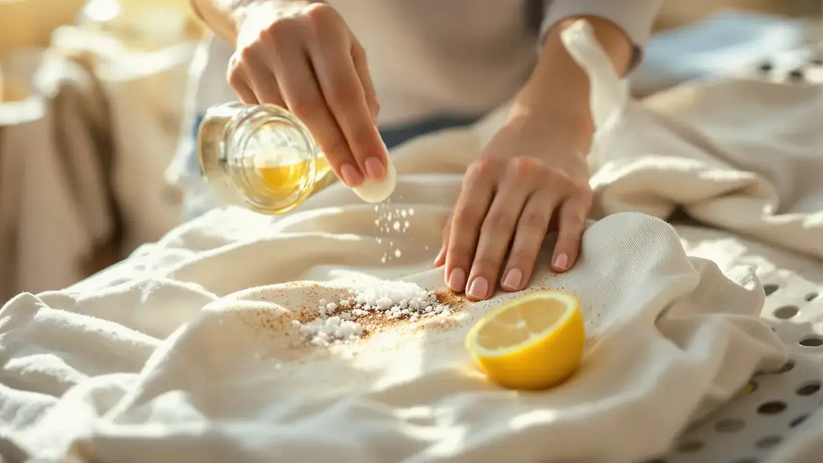 Een roestvlek verpest uw leven? De onverwachte truc om uw favoriete kledingstuk te redden zonder chemicaliën